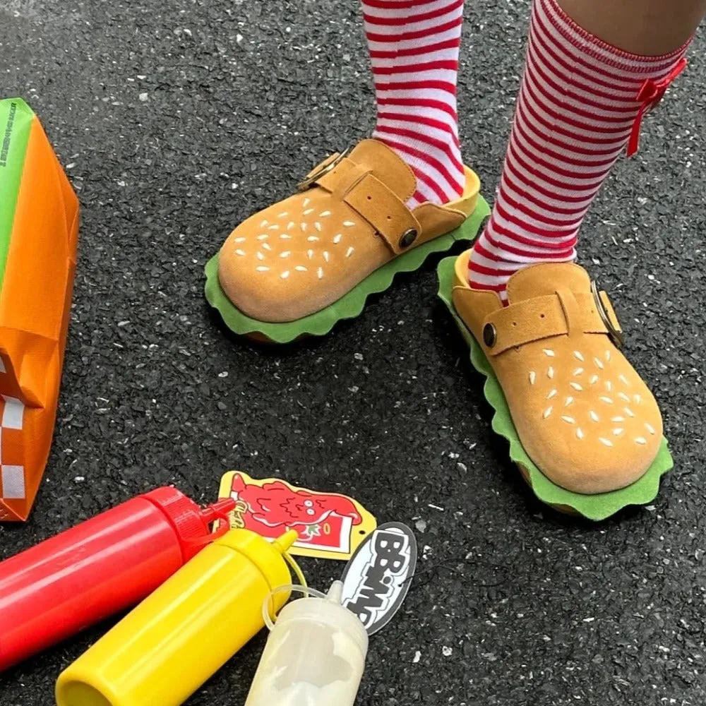 🍔 BurgerStocks Clogs
