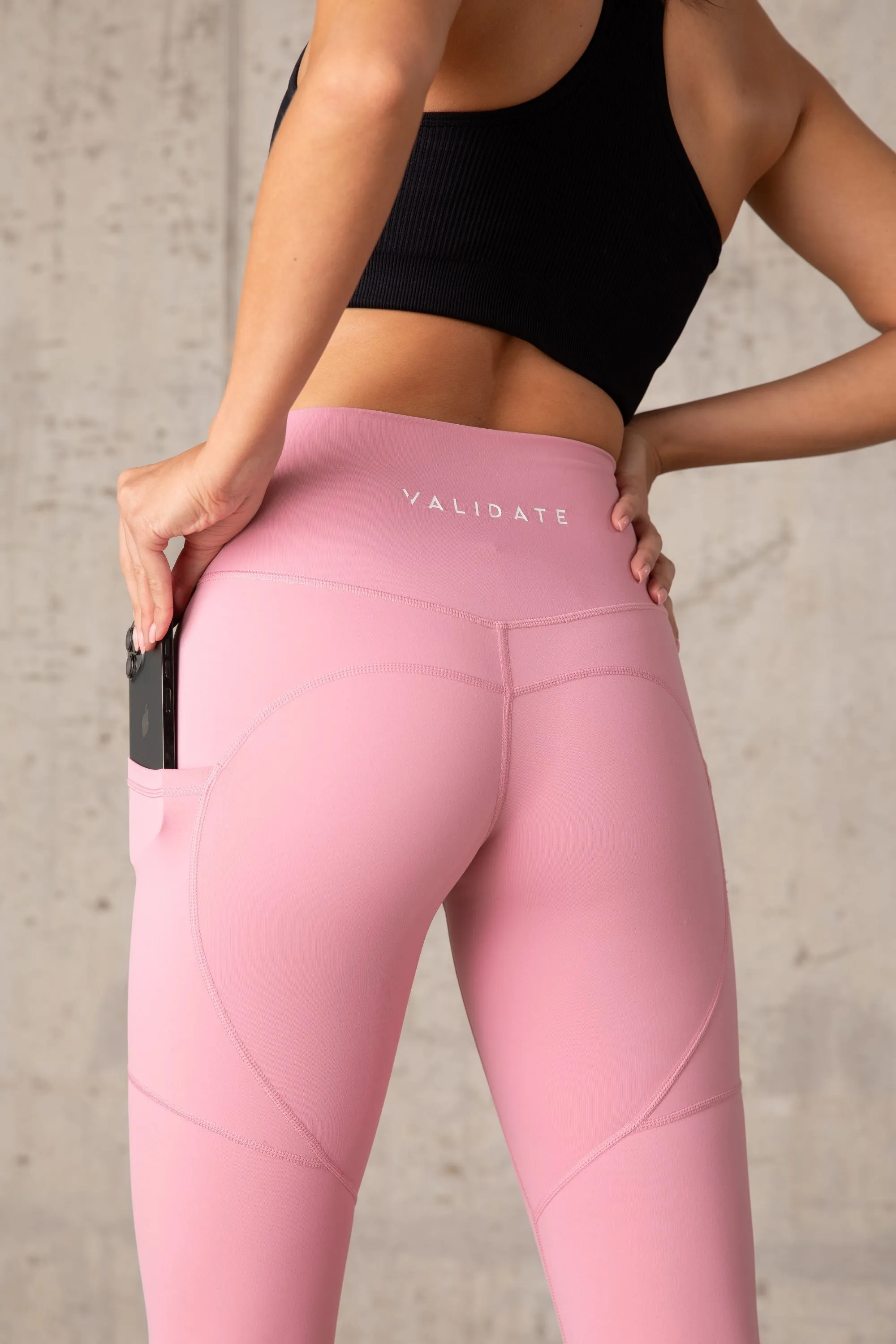 247 Training Gym Leggings Pink