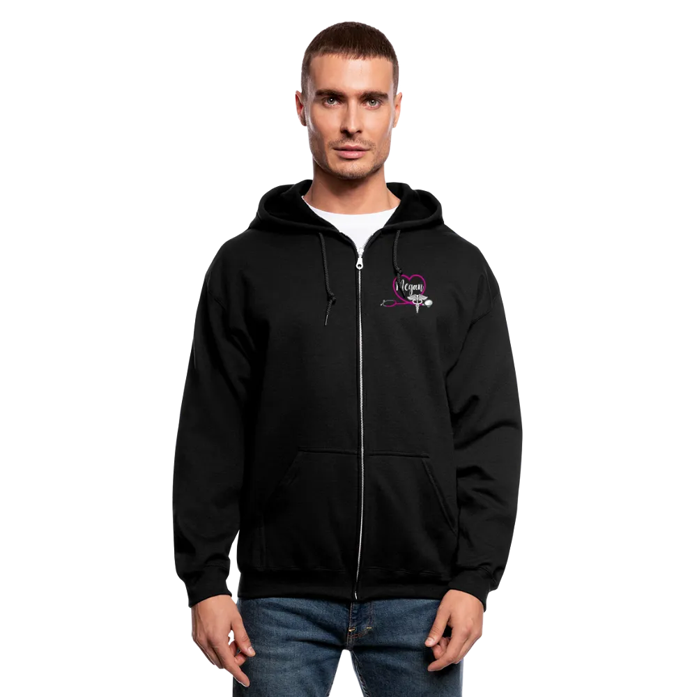3482809572 Men's Zip Hoodie
