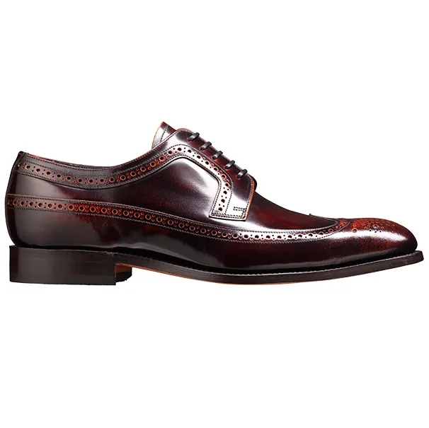 40% OFF BARKER Woodbridge Shoes - Mens Brogues - Brandy Polish - Size: UK 12