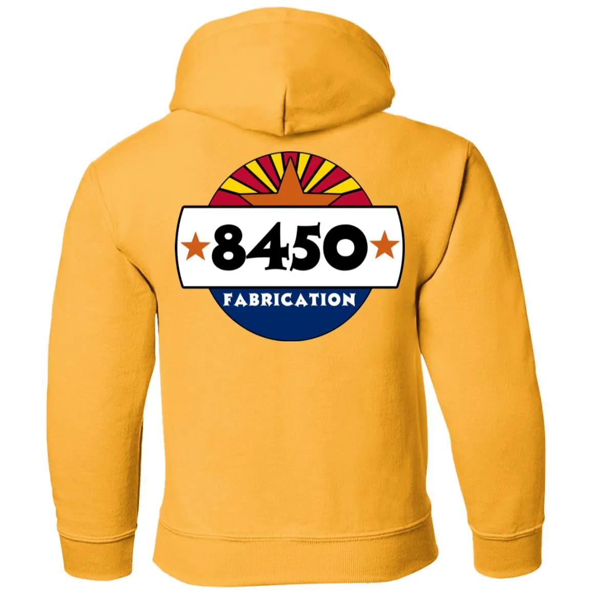 8450 Fabrication 2-sided print G185B Gildan Youth Pullover Hoodie