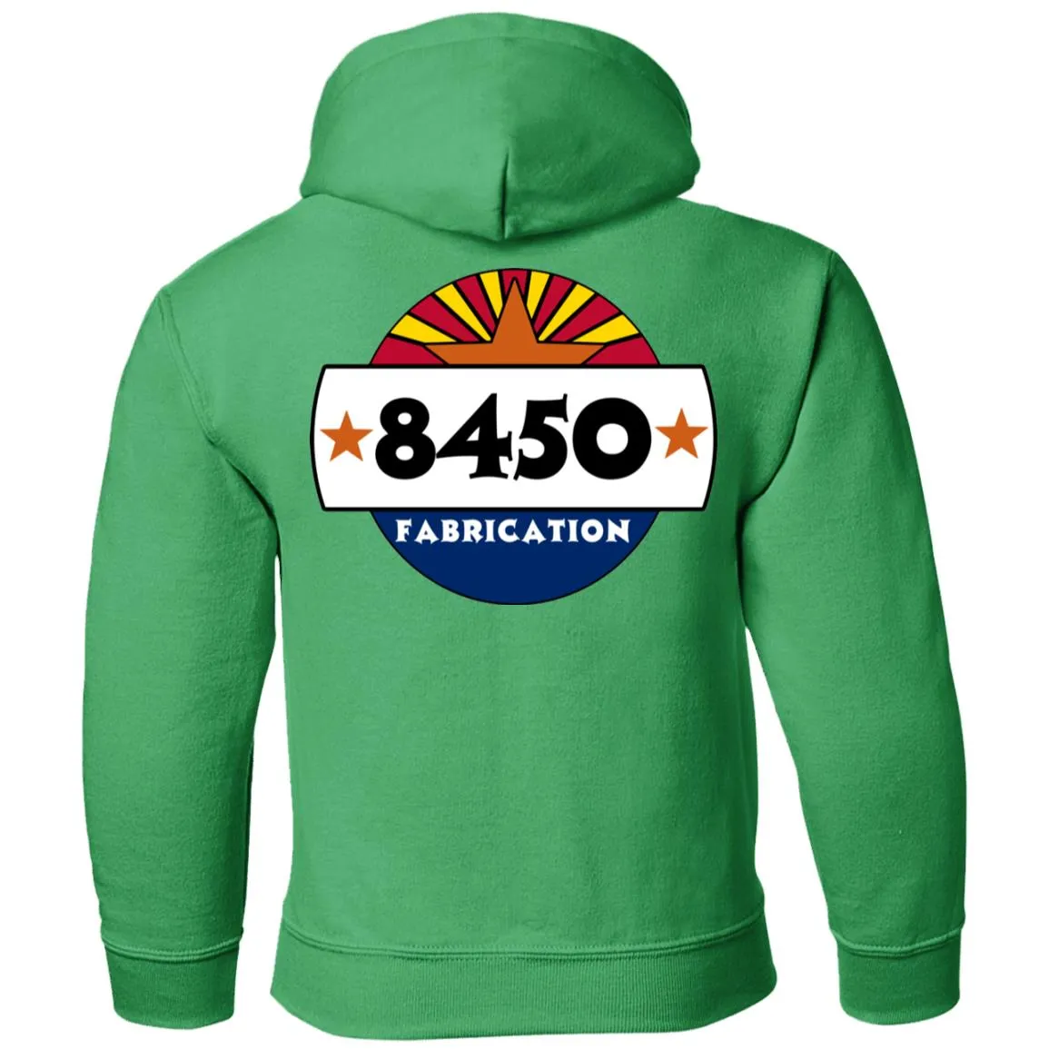 8450 Fabrication 2-sided print G185B Gildan Youth Pullover Hoodie