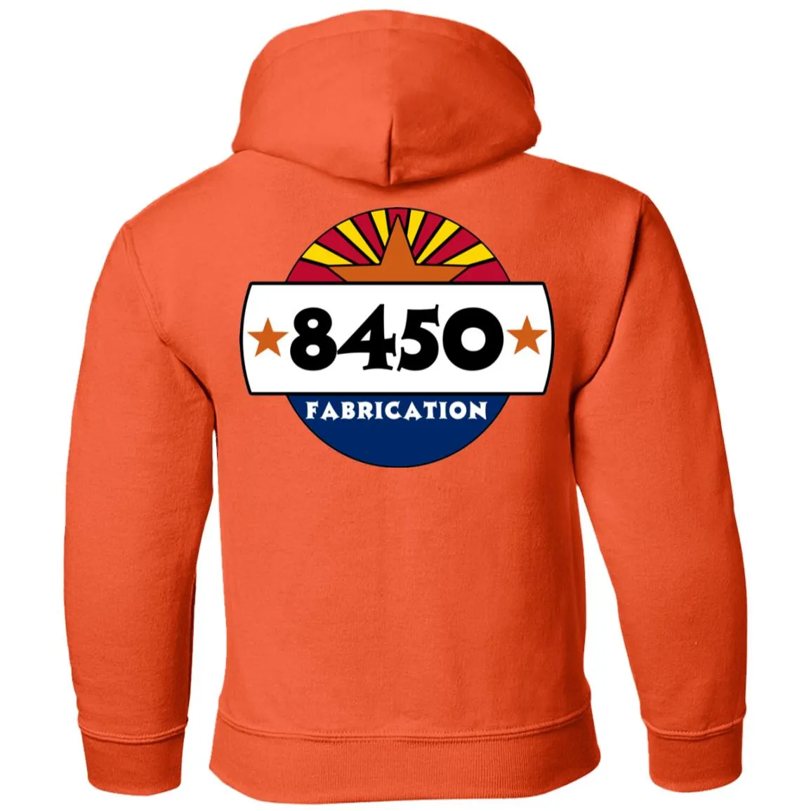 8450 Fabrication 2-sided print G185B Gildan Youth Pullover Hoodie