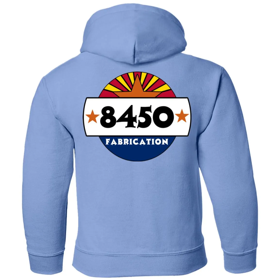 8450 Fabrication 2-sided print G185B Gildan Youth Pullover Hoodie