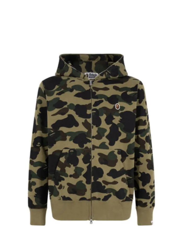 A BATHING APE® 1st Camo One Point full-zip hoodie