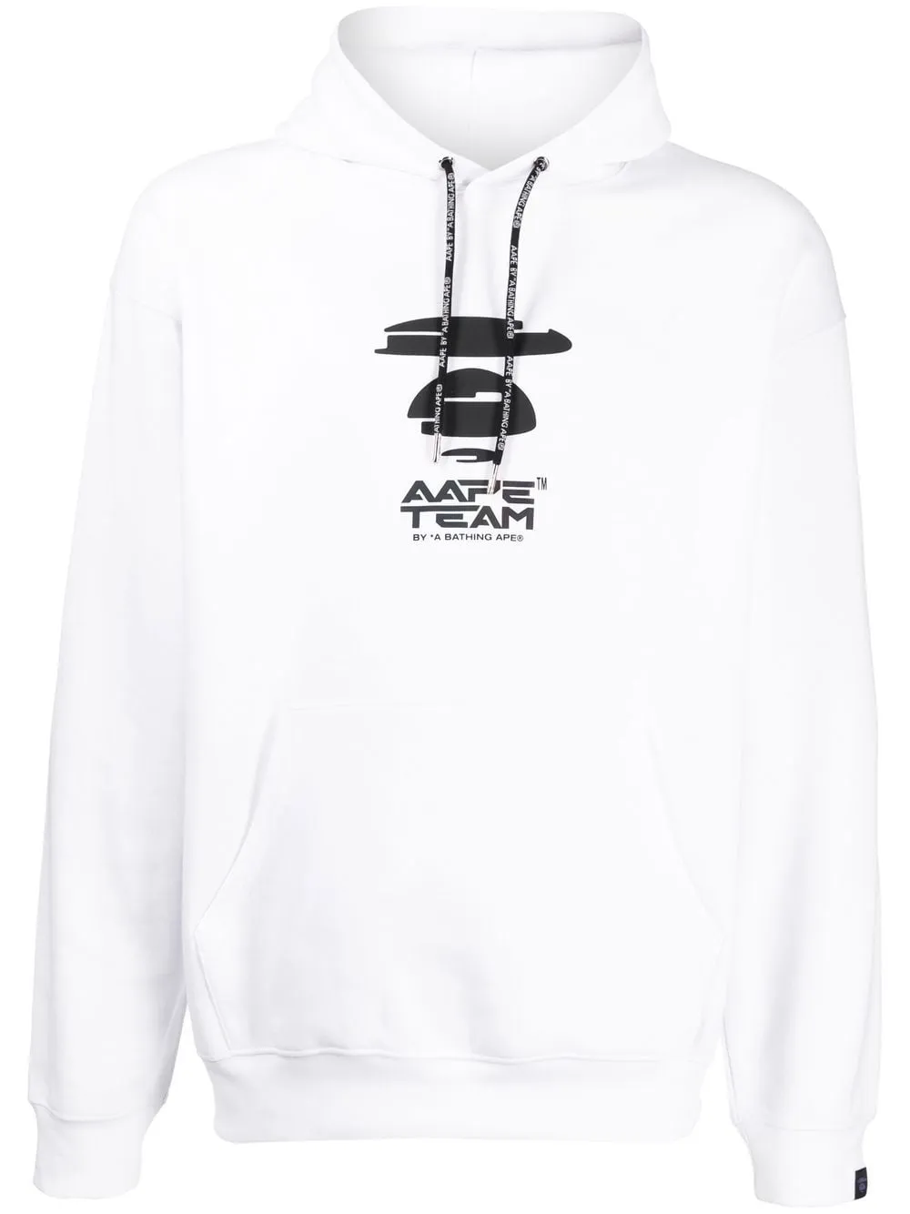 AAPE BY *A BATHING APE® graphic logo-print hoodie
