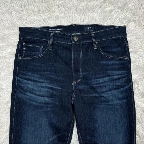 Adriano Goldschmied The Farrah Skinny Jeans High Rise Size 29R 29x31 - Dark Blue