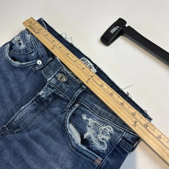 AGOLDE Sophie Super Distressed Skinny Jeans Size 28