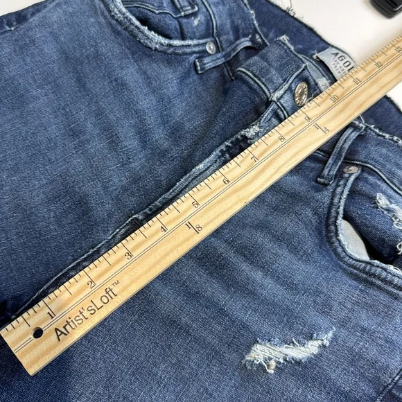 AGOLDE Sophie Super Distressed Skinny Jeans Size 28