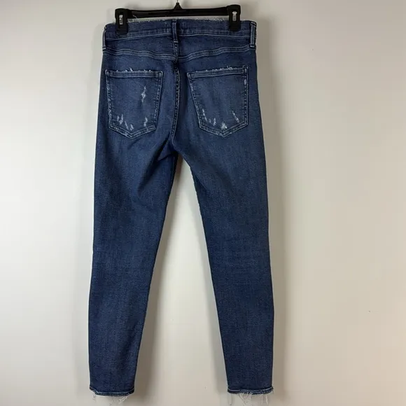 AGOLDE Sophie Super Distressed Skinny Jeans Size 28
