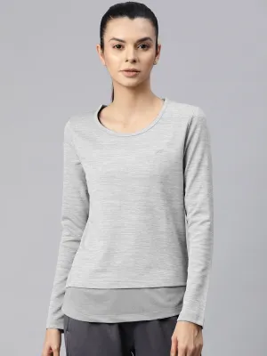 Alcis Women Motion Maven Printed Dry Tech Slim Fit T-shirt
