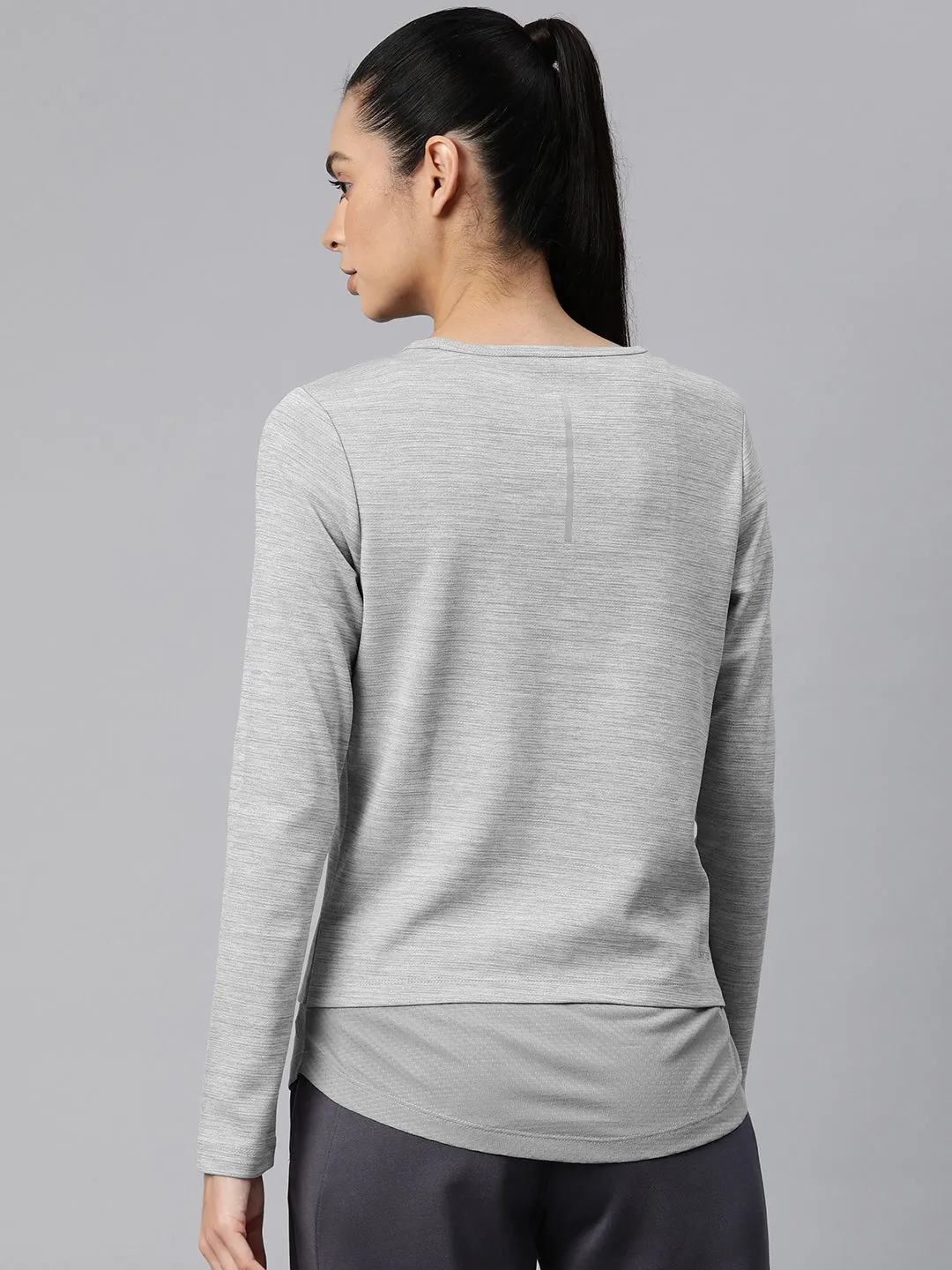 Alcis Women Motion Maven Printed Dry Tech Slim Fit T-shirt