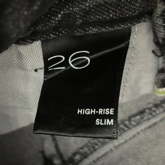 Anthropologie Pilcro &amp; The Letterpress Ultra High Rise Rhinestone Jeans Size 26