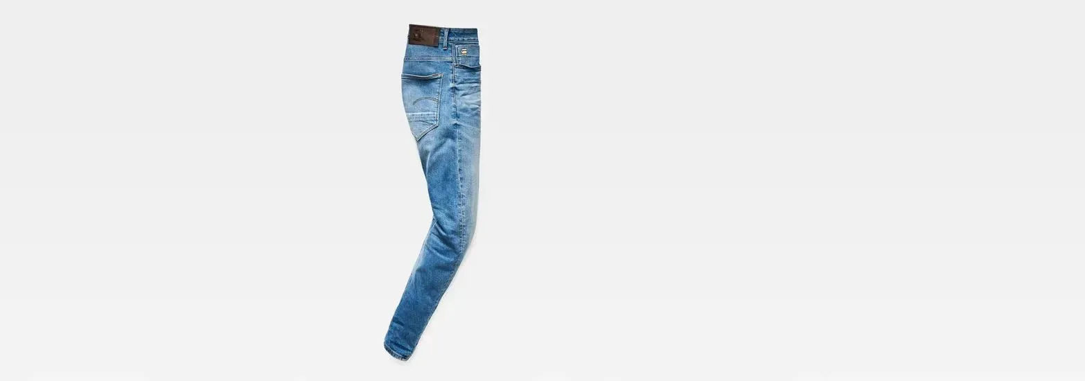 Arc 3D Slim Jeans Authentic Faded Blue
