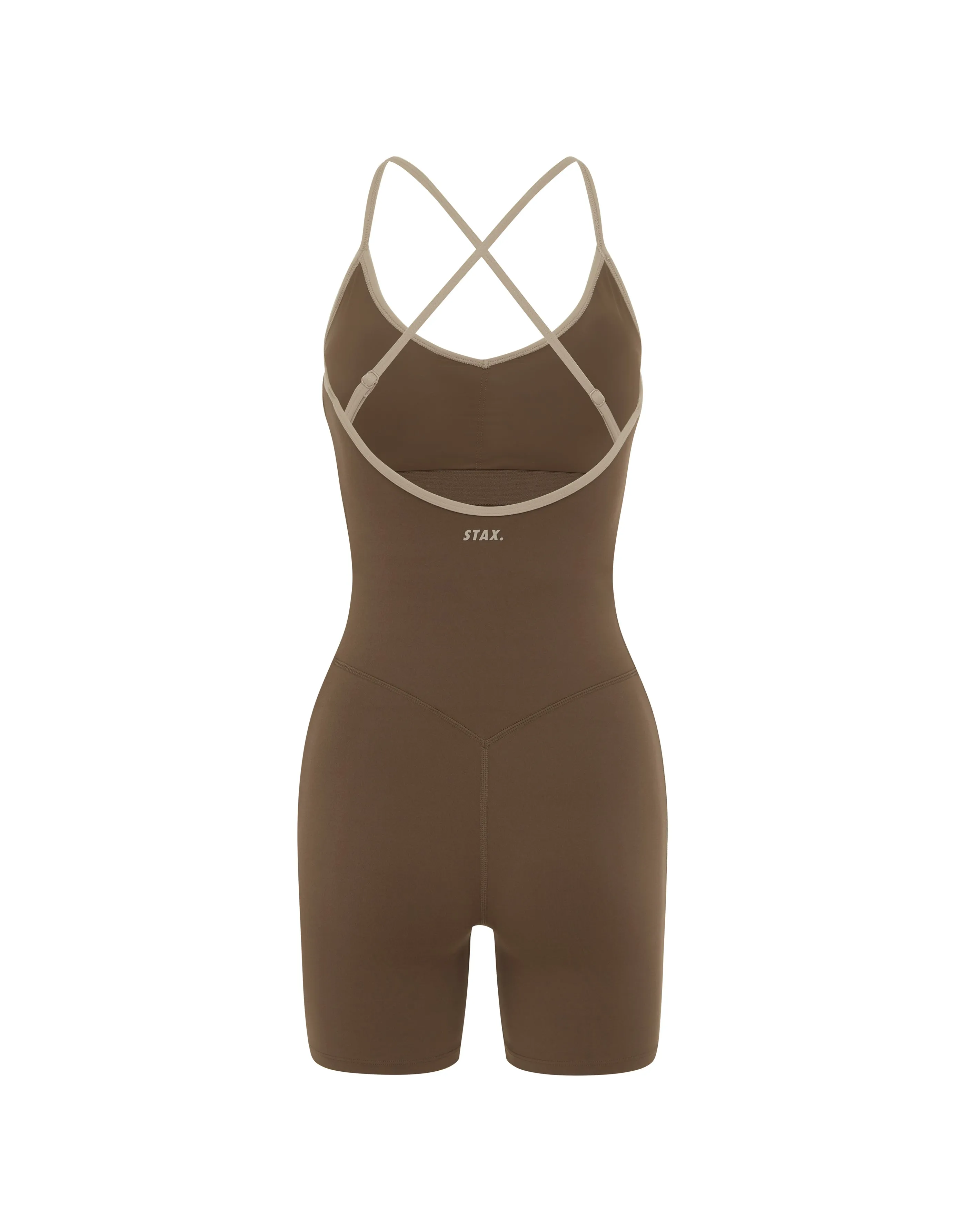 Backless Playsuit Airlyte - Coconut