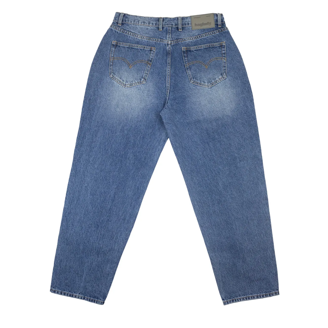 BAGGY LAD FADED DENIM JEANS