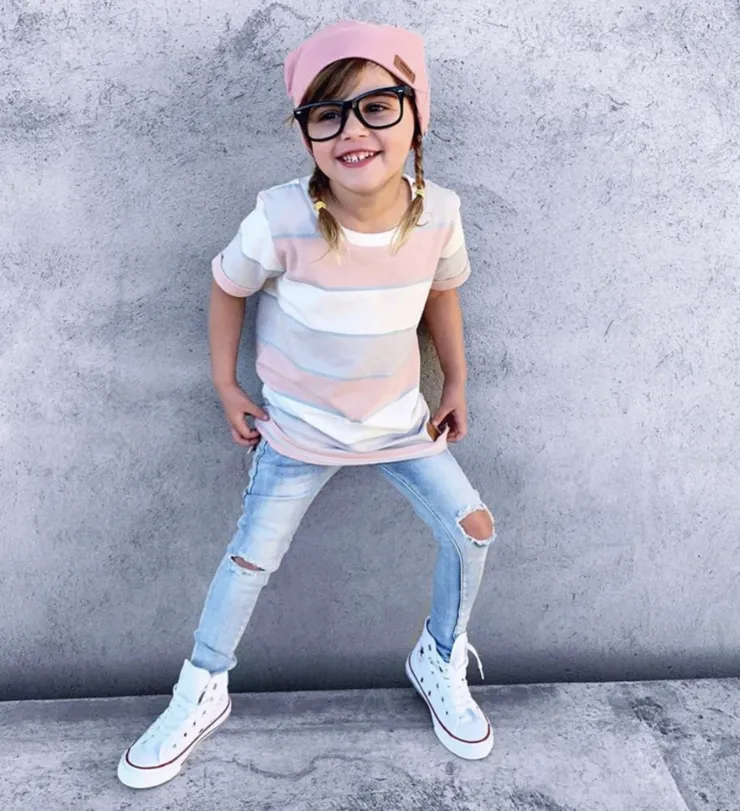 Ballerinas and Boys - Faded Blue Jeans