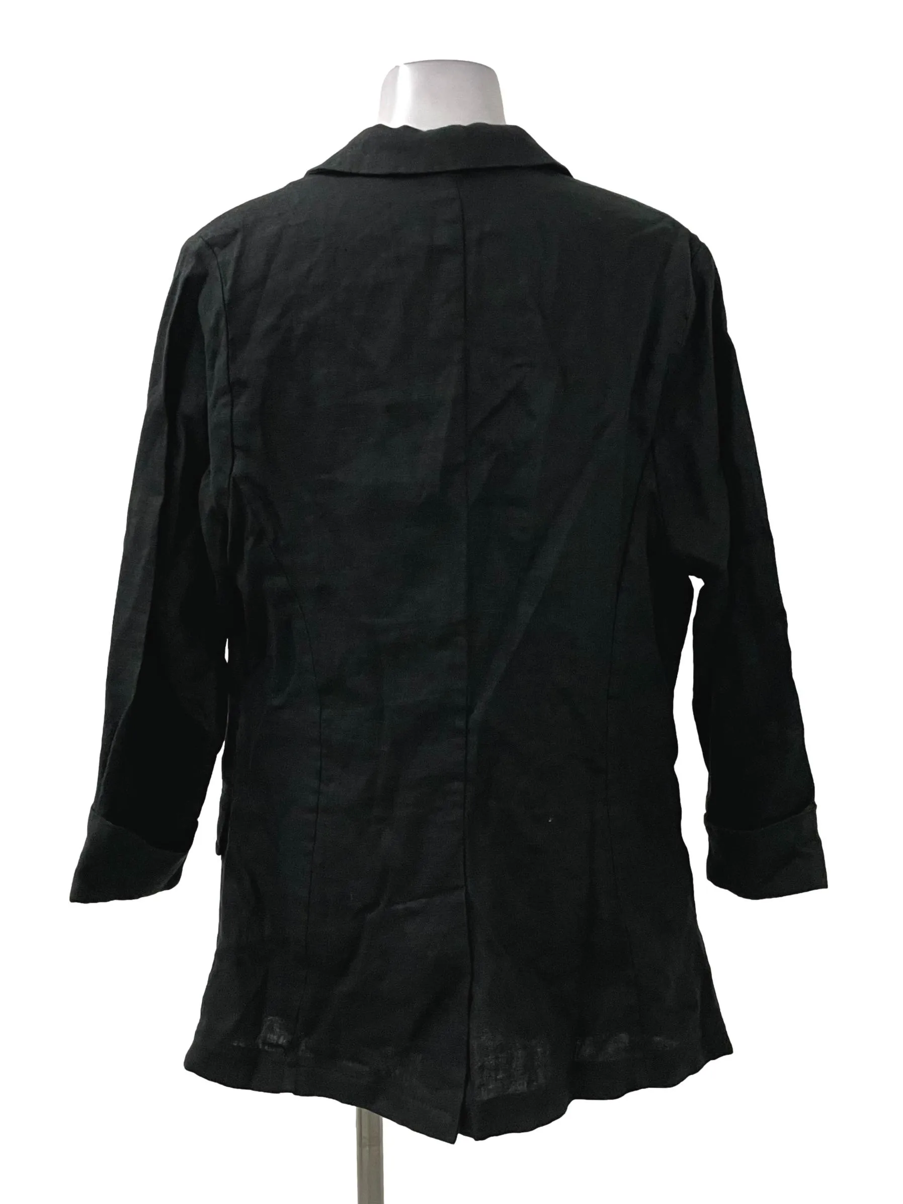 Black Single Breasted Blazer