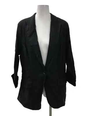Black Single Breasted Blazer