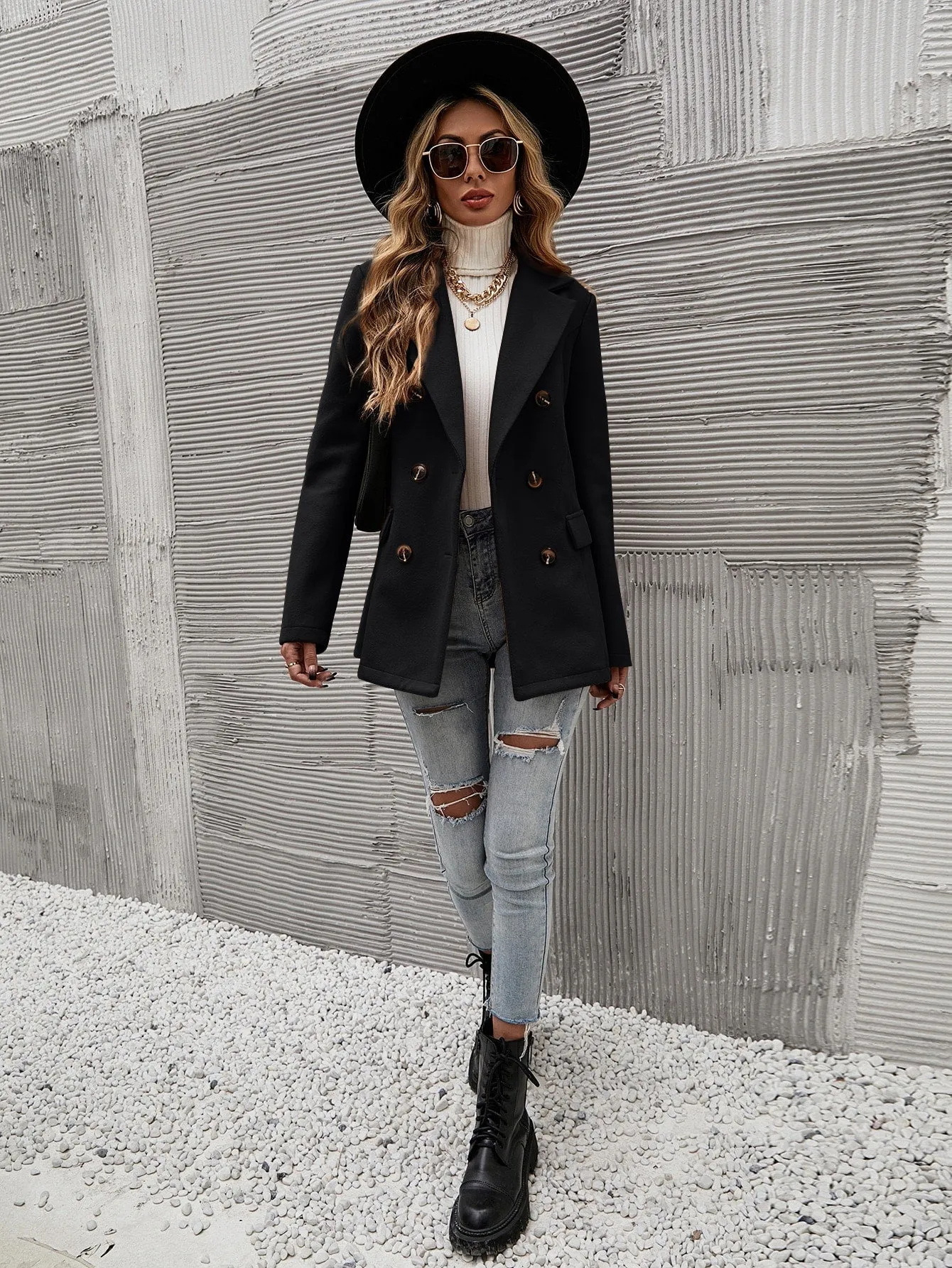 Blazer Doble Botonadura LUNE de Cherry Vibes en