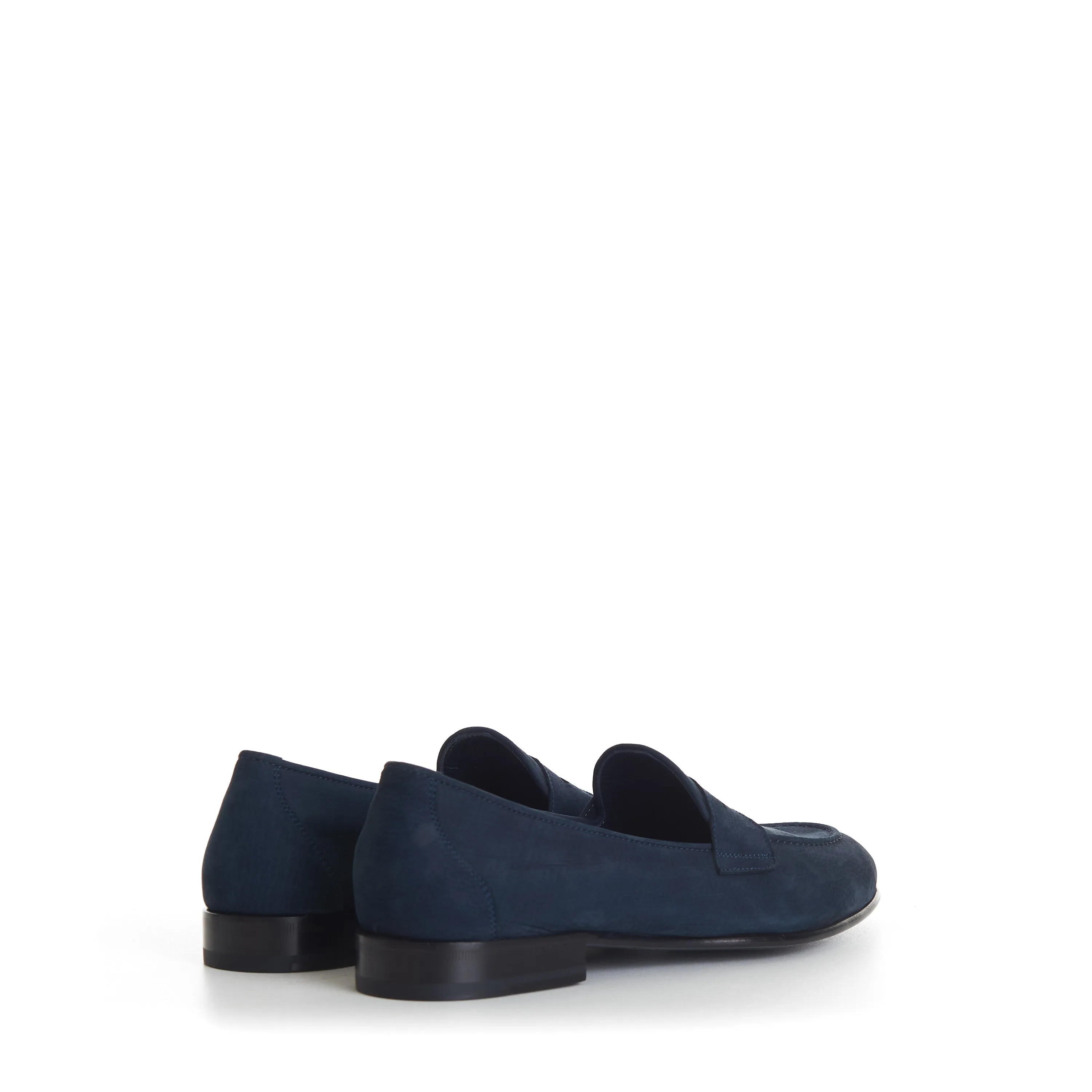 Blue Suede 'Appia' Penny Loafer