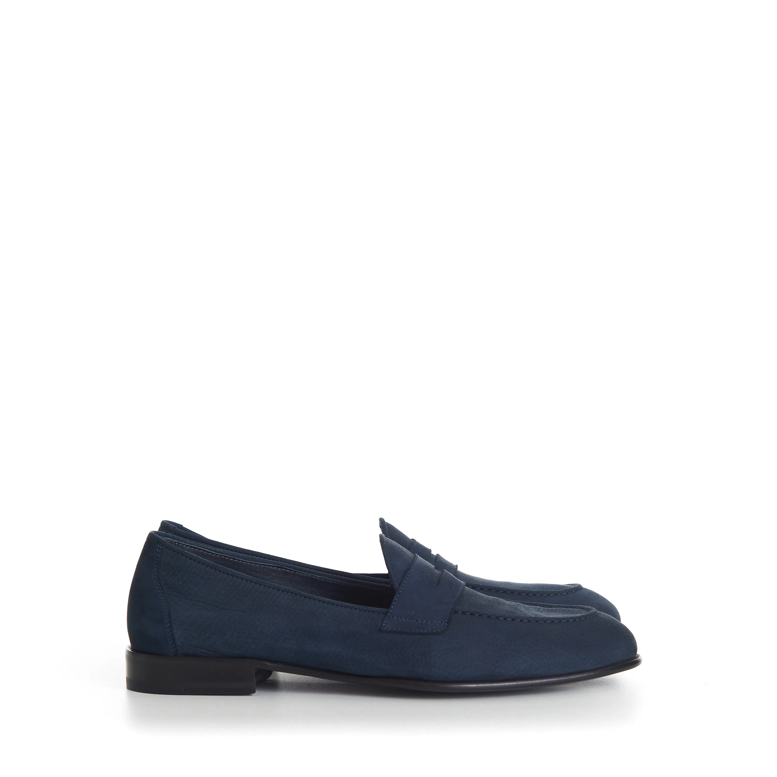 Blue Suede 'Appia' Penny Loafer