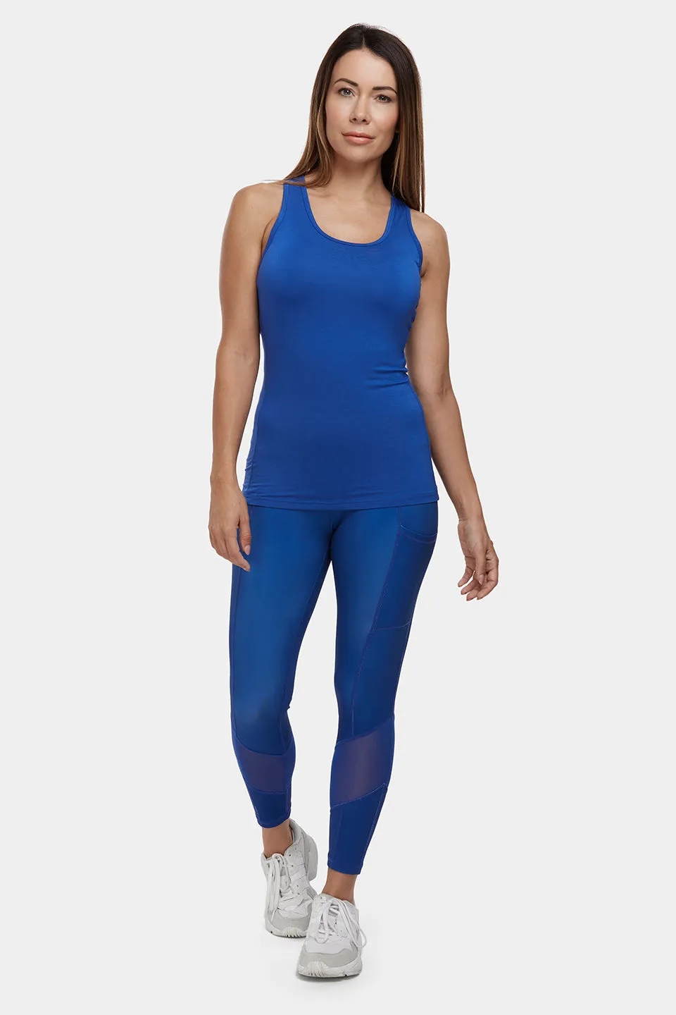Blue Vest Top