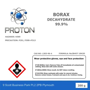 Borax Decahydrate 99.9%