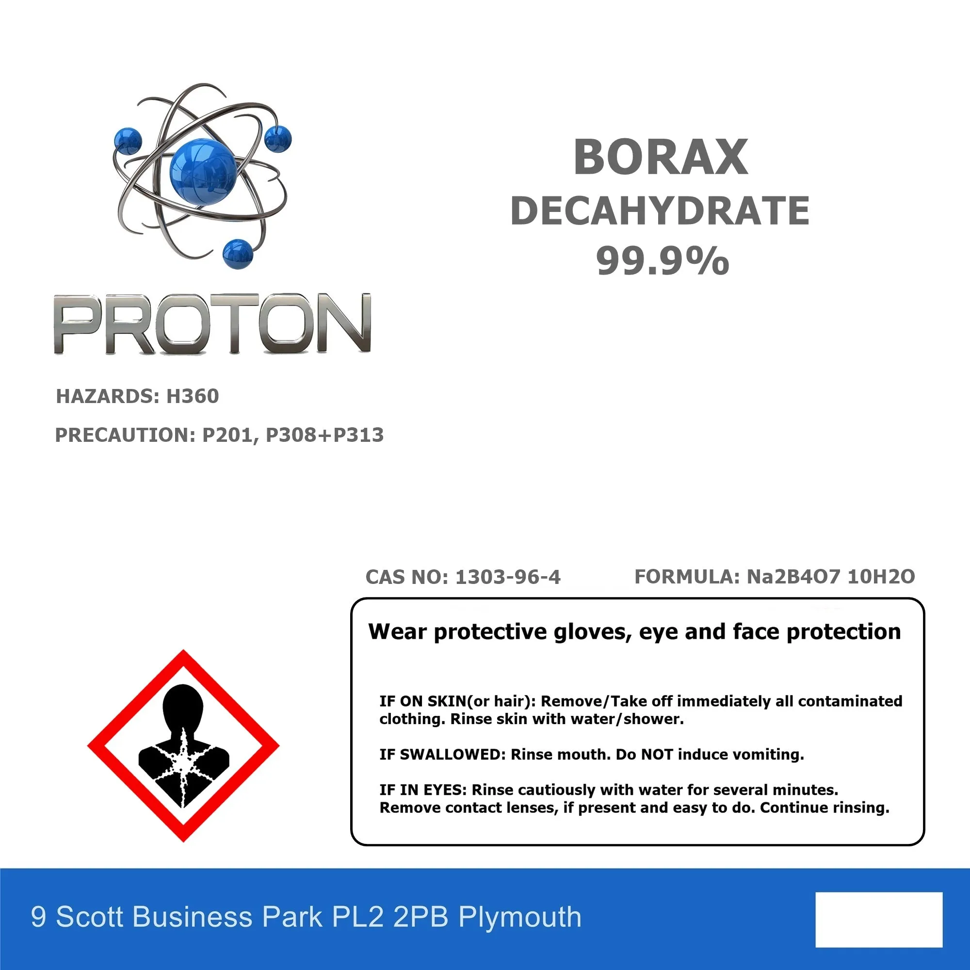Borax Decahydrate 99.9%
