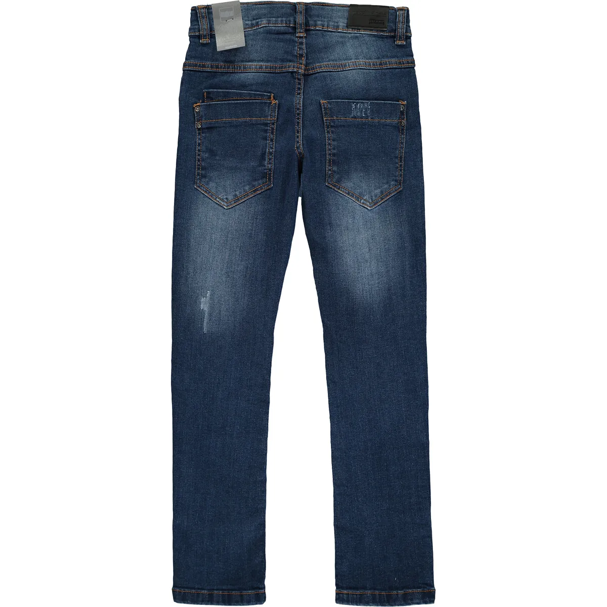 Boys Blue Slim Fit Cotton Jeans
