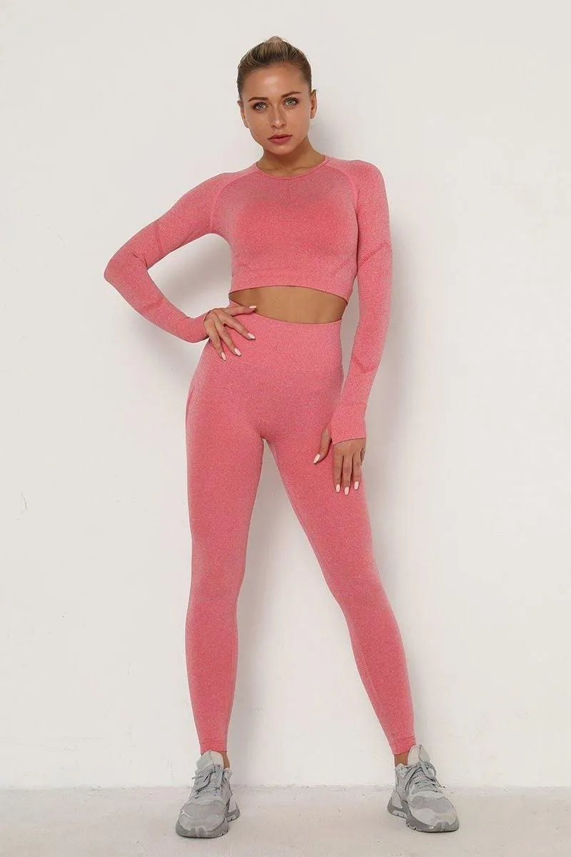 Bright pink Yoga Set