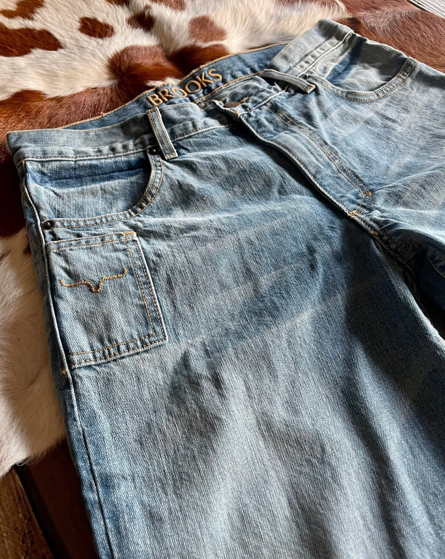 Brooks Mid Rise Boyfriend Jeans