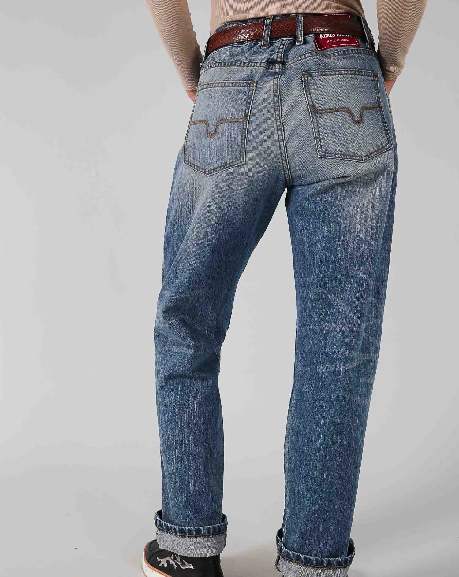 Brooks Mid Rise Boyfriend Jeans