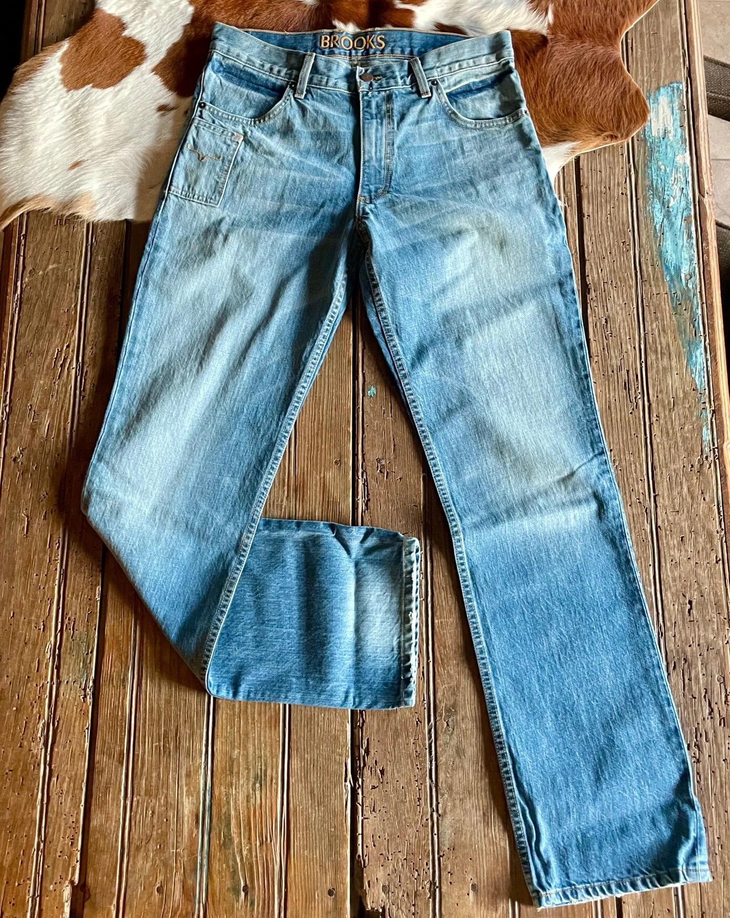 Brooks Mid Rise Boyfriend Jeans
