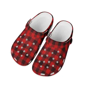 Buffalo Plaid Clogs