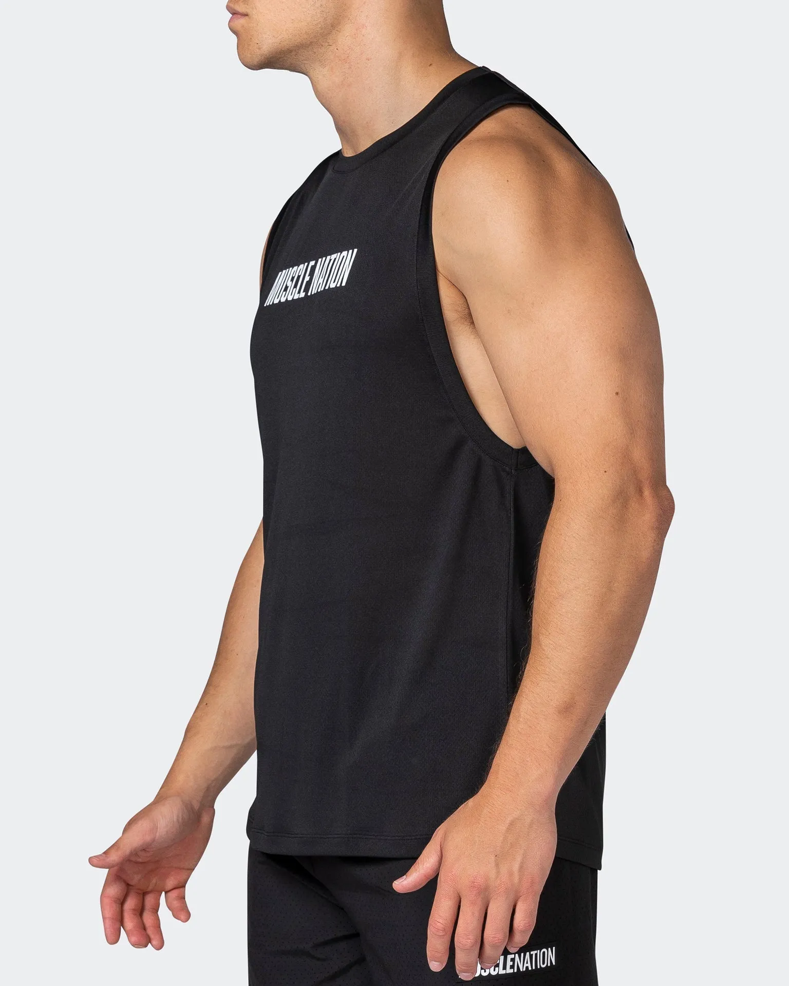 Burly Training Tank - Black