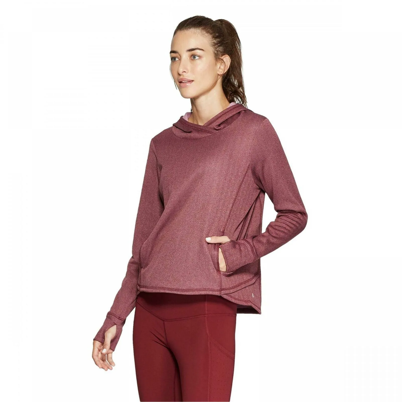 C9 Champion Women's Training Herringbone Fleece Pullover Hoodie