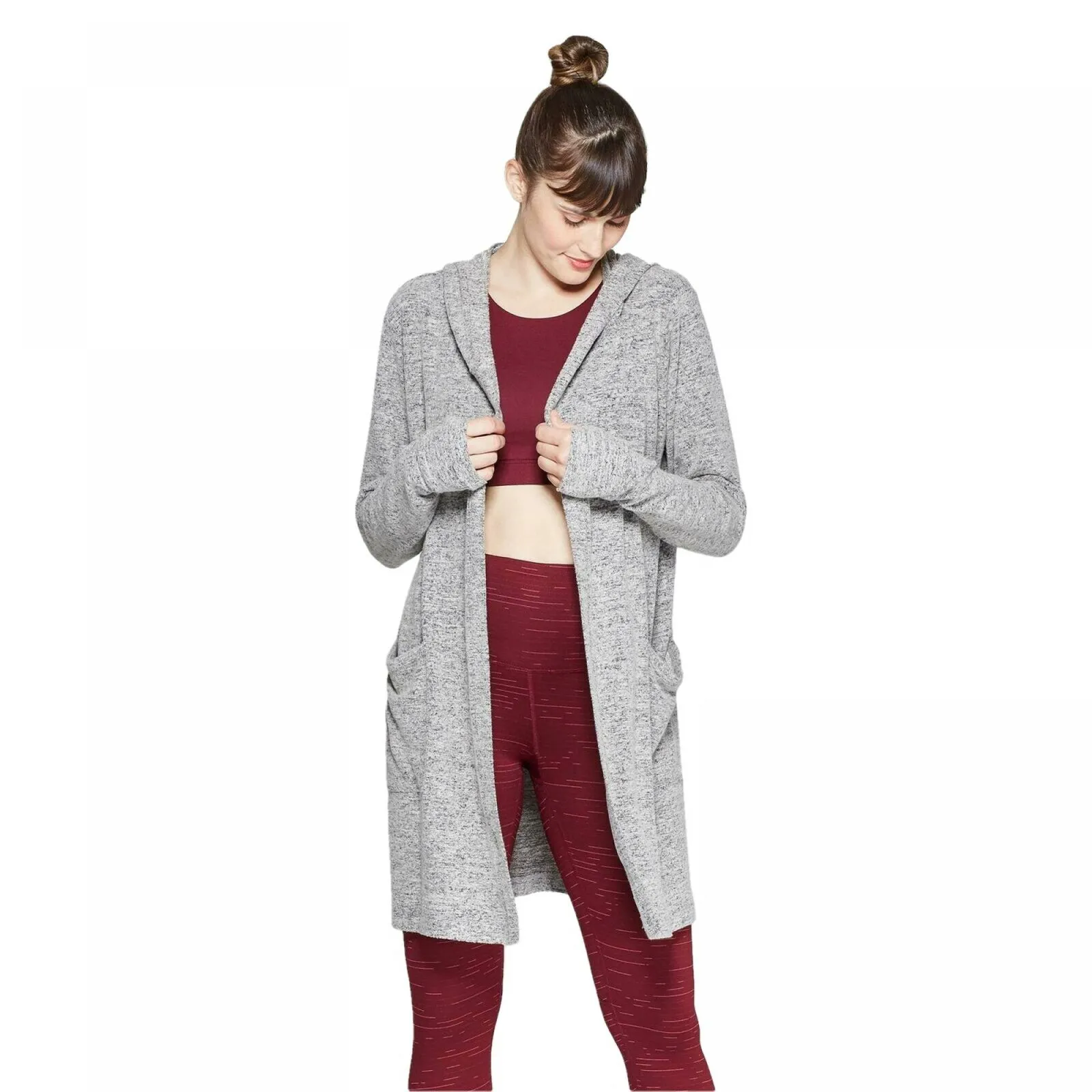 C9 Champion Women's Training Long Sleeve Hooded Shrug