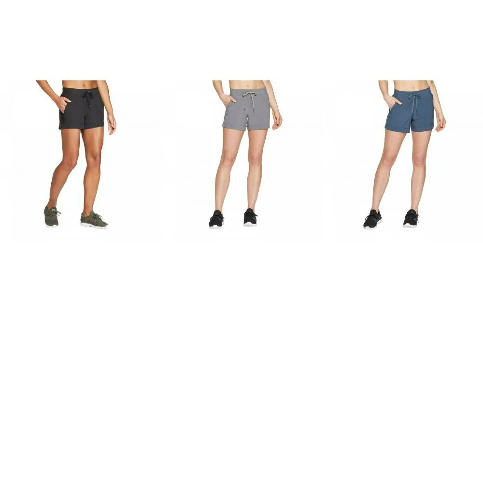 C9 Champion Women's Woven Mid Rise Athletic Workout Shorts