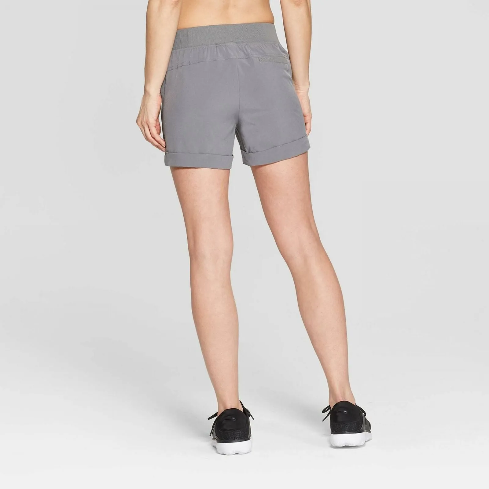 C9 Champion Women's Woven Mid Rise Athletic Workout Shorts