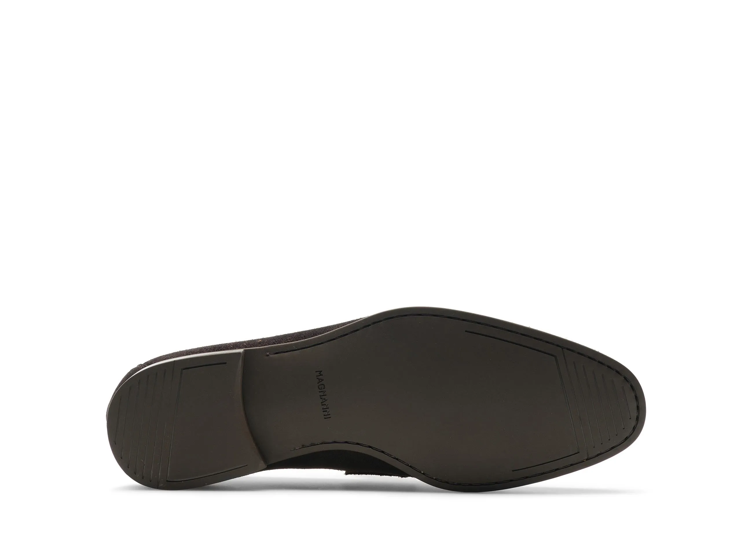 Cascade Banded Loafer - Brown Suede