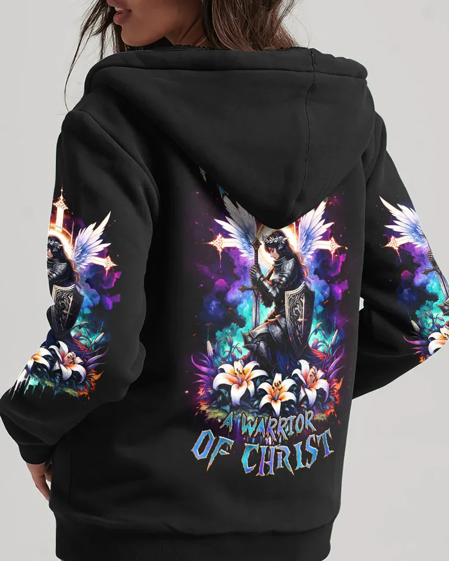 Christianartbag 3D T-Shirt For Women, A Warrior Of Christ Women's All Over Print Shirt, Christian Shirt, Faithful Fashion, 3D Printed Shirts for Christian Women, CABDS02221223