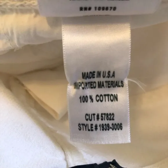 Citizens of Humanity Daphne Crop Jeans in Lucent White size 29