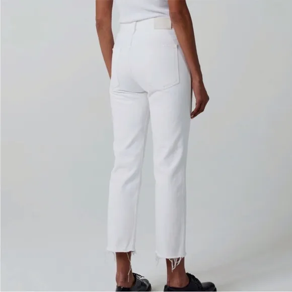 Citizens of Humanity Daphne Crop Jeans in Lucent White size 29