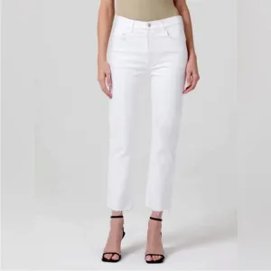 Citizens of Humanity Daphne Crop Jeans in Lucent White size 29