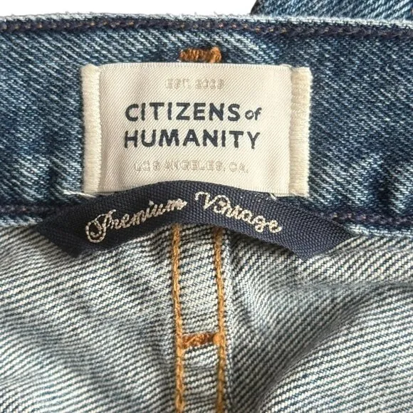 Citizens of Humanity Women’s Emerson Slim Fit Boyfriend Jeans Button Fly Size 24