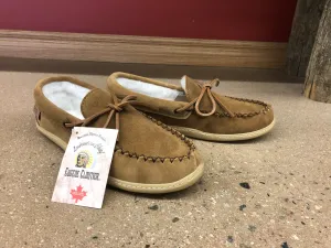 CL4172-0400 Slipper Driving Moc w/2 Eyelet Collar, Lined, Rubber Sole