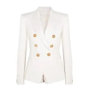 Classic White Blazer