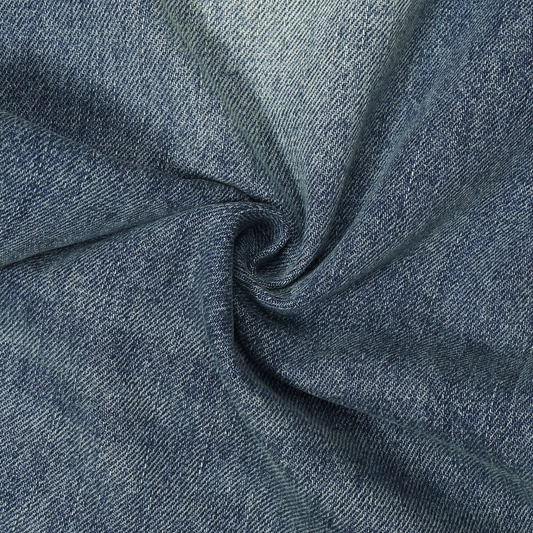 Cleanfit Baggy Washed Faded Jeans