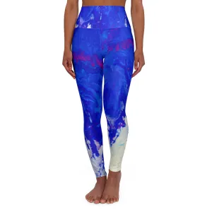 Cloud Pour High Waisted Yoga Leggings